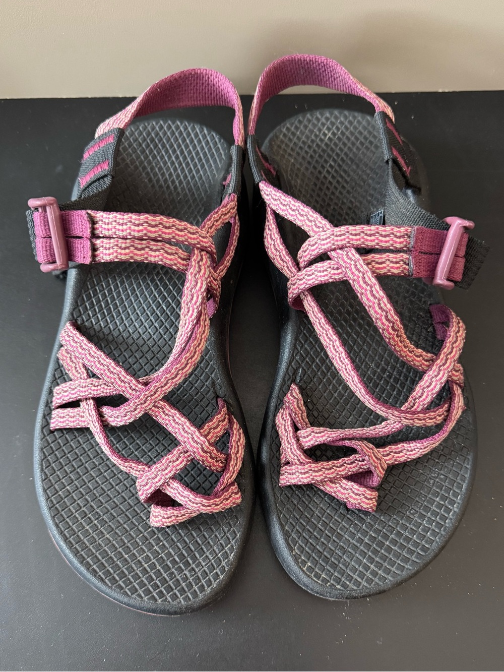 Chaco Women's Pink Woven-Strap Sandals